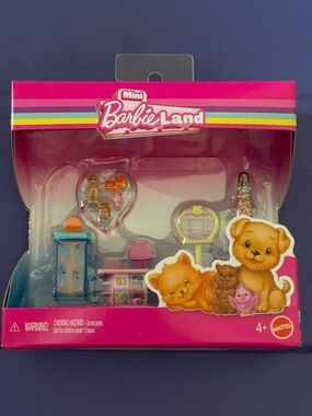 Barbie Mini Playset Pets
